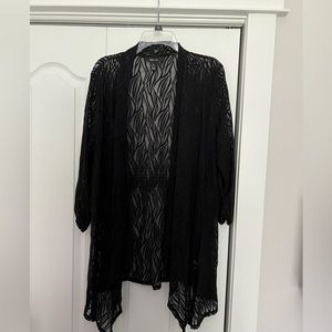 Black light lacy jacket